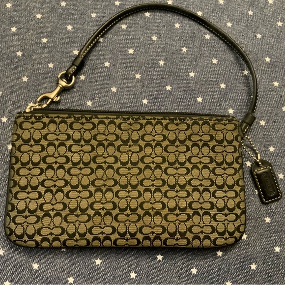 Coach wristlet grey & black - Picture 2 of 5